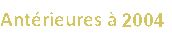 Images antérieures à 2004